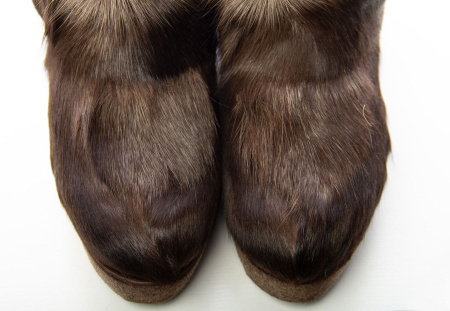 Полуботинки женские из камуса оленя